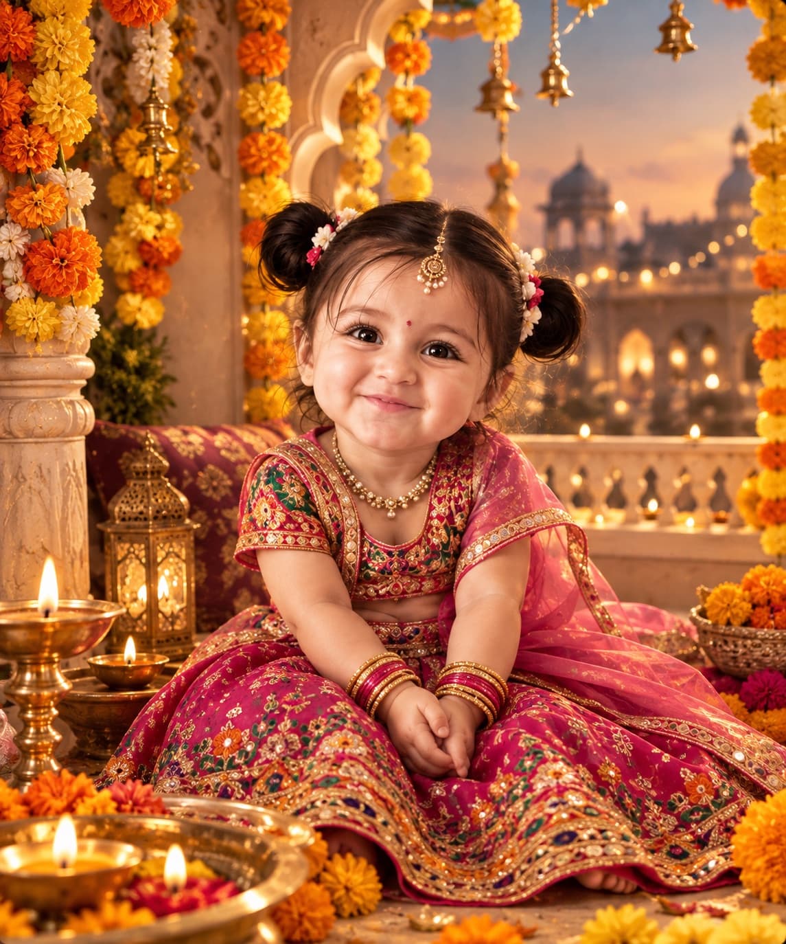 7. Traditional Festive Royalty